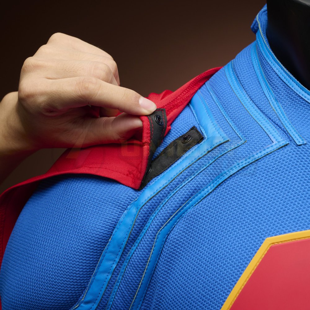 Superman Legacy Costume Cosplay Suit Clark Kent Cloak Unibuyplus