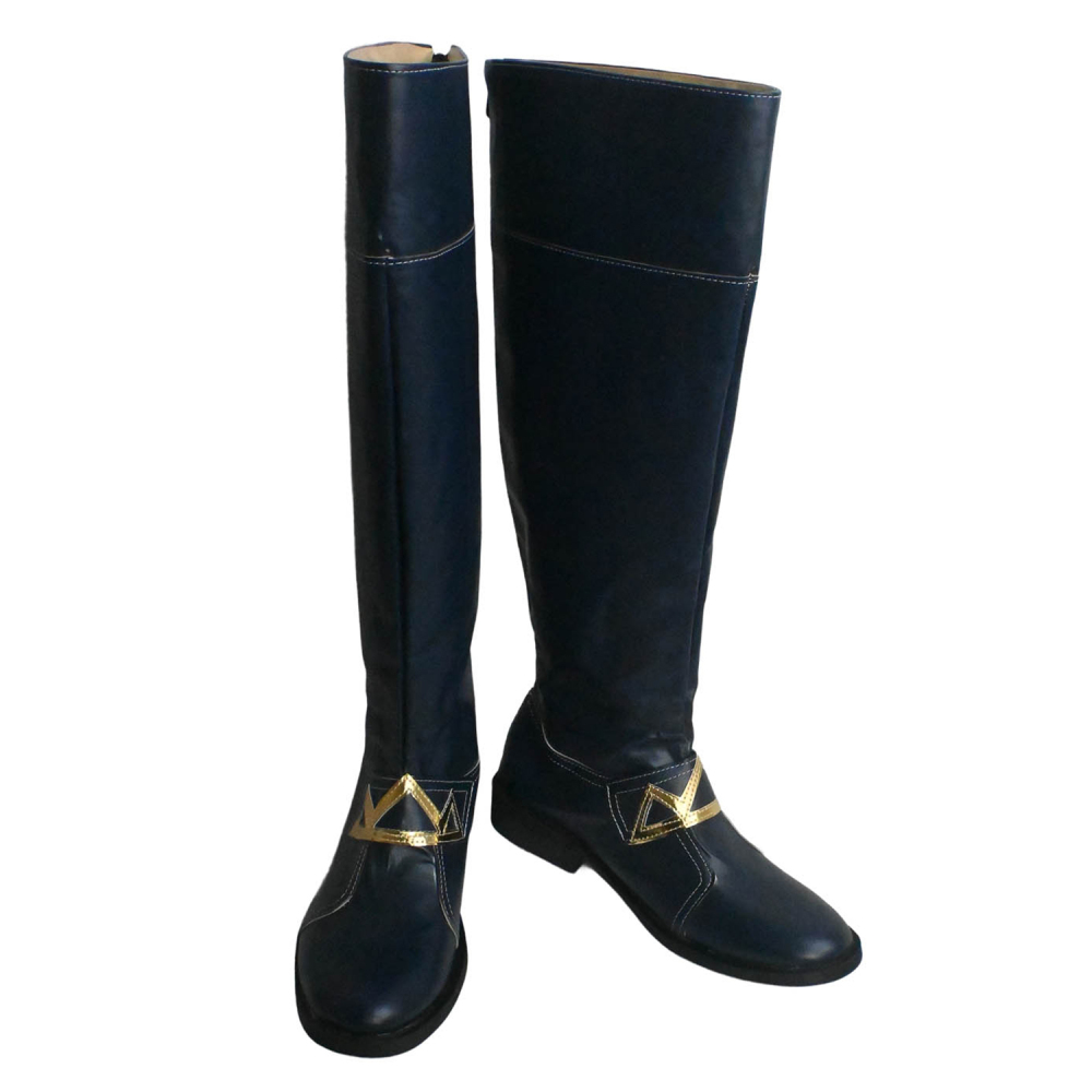 Arknights SilverAsh the Reignfrost Shoes Cosplay Men Boots Unibuyplus