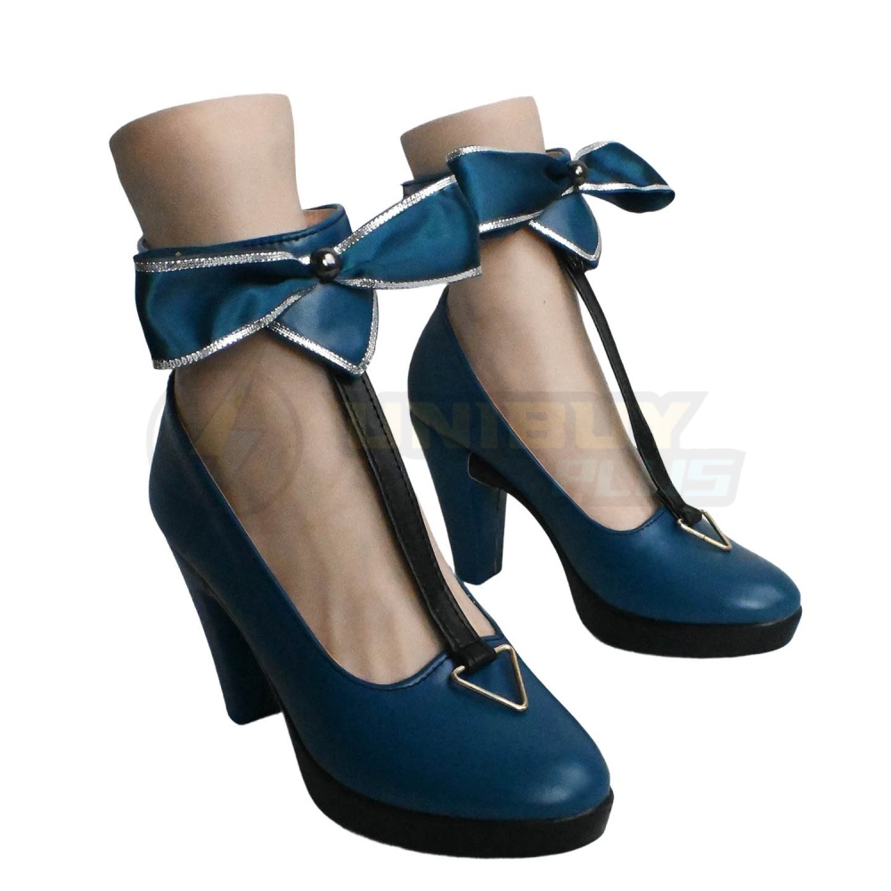 Genshin Impact Lynette Cosplay Shoes Women Boots Cafe in Seoul Unibuyplus