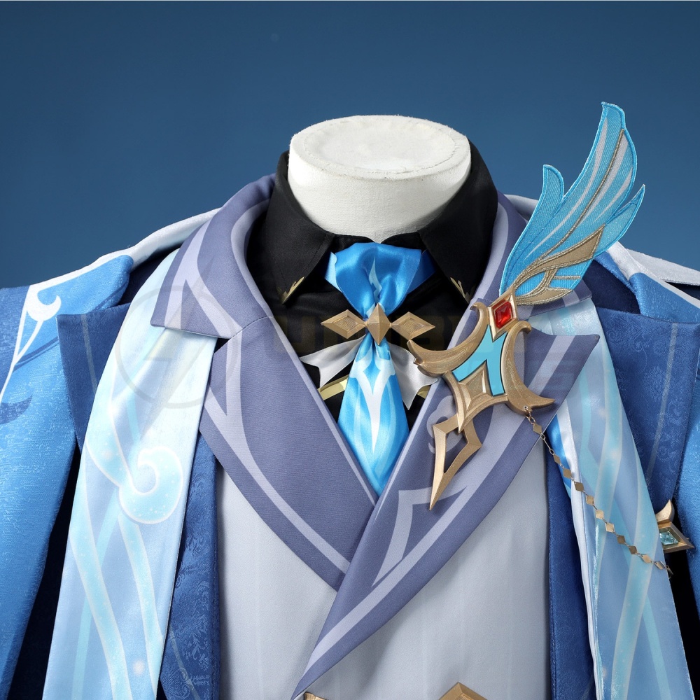 Genshin Impact Neuvillette Costume Melusent Gift Cosplay Suit Unibuyplus