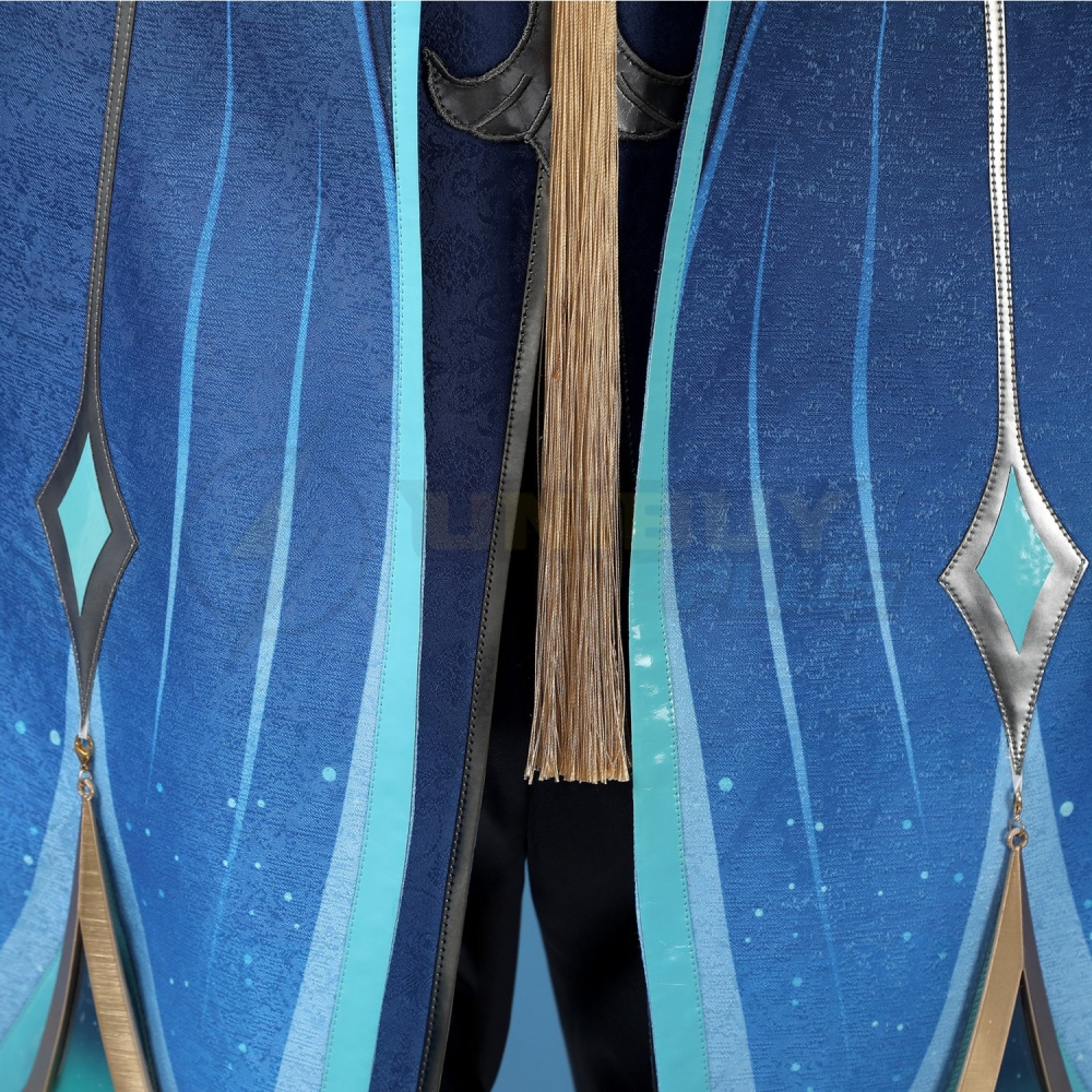 Genshin Impact Neuvillette Costume Melusent Gift Cosplay Suit Unibuyplus