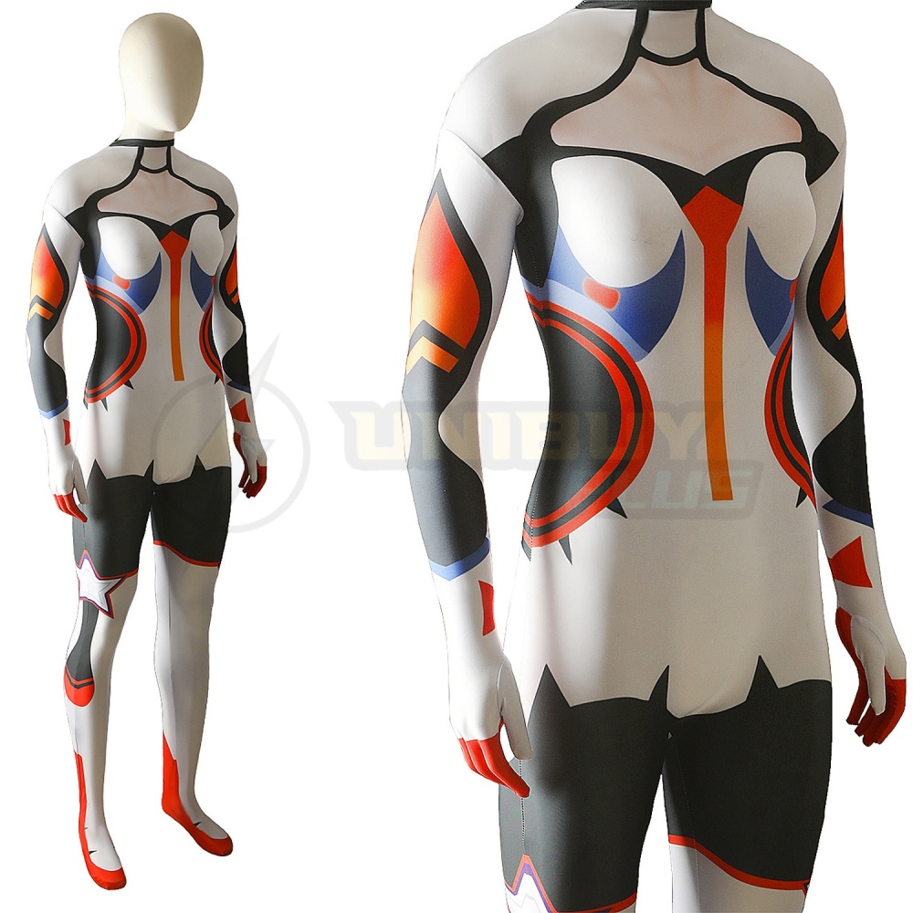 Honkai Impact 3rd Kiana Kaslana Bodysuit Costume Cosplay Suit For Kids Adult White Comet Unibuyplus