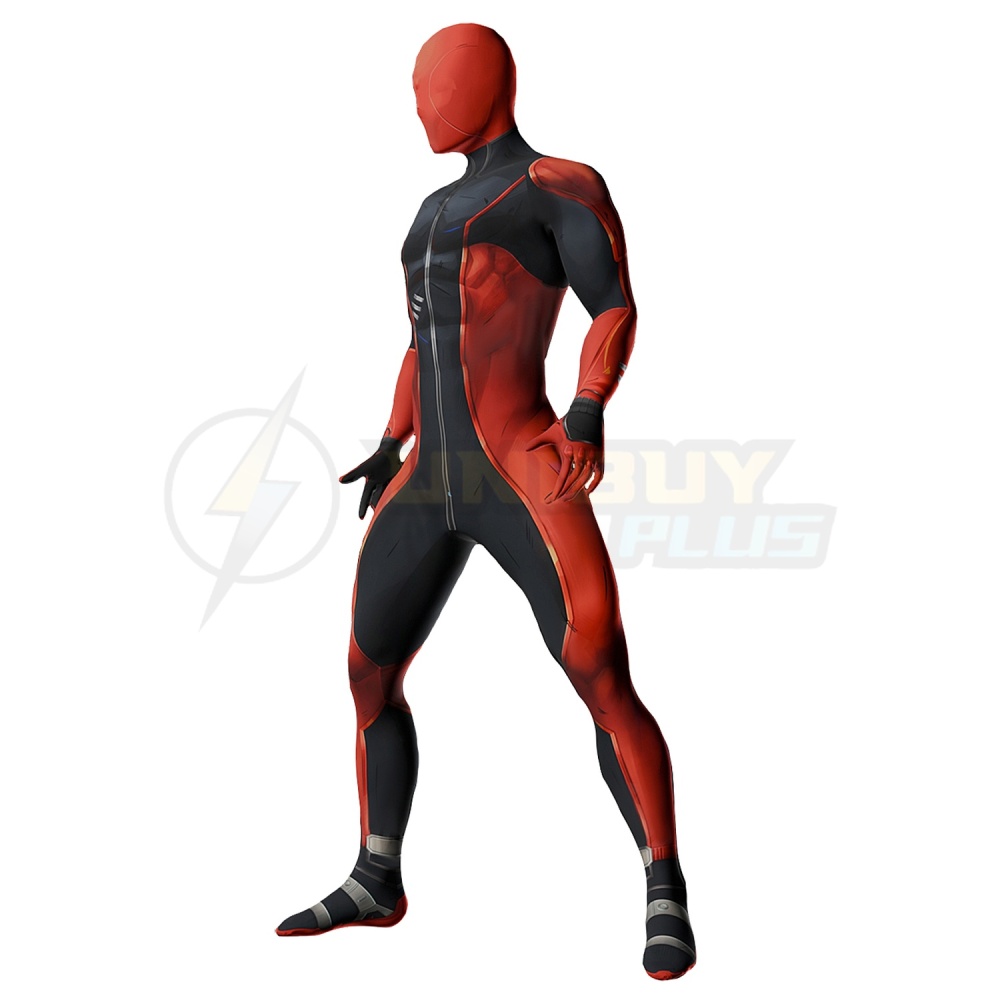 Marvel Rivals Deadpool Costume Cosplay Suit Bodysuit For Men Kids Unibuyplus