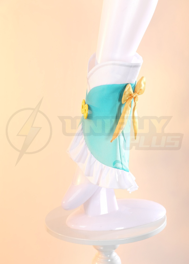 Genshin Impact Yaoyao Costume Cosplay Suit Rainlit Bamboo Reverie Unibuyplus