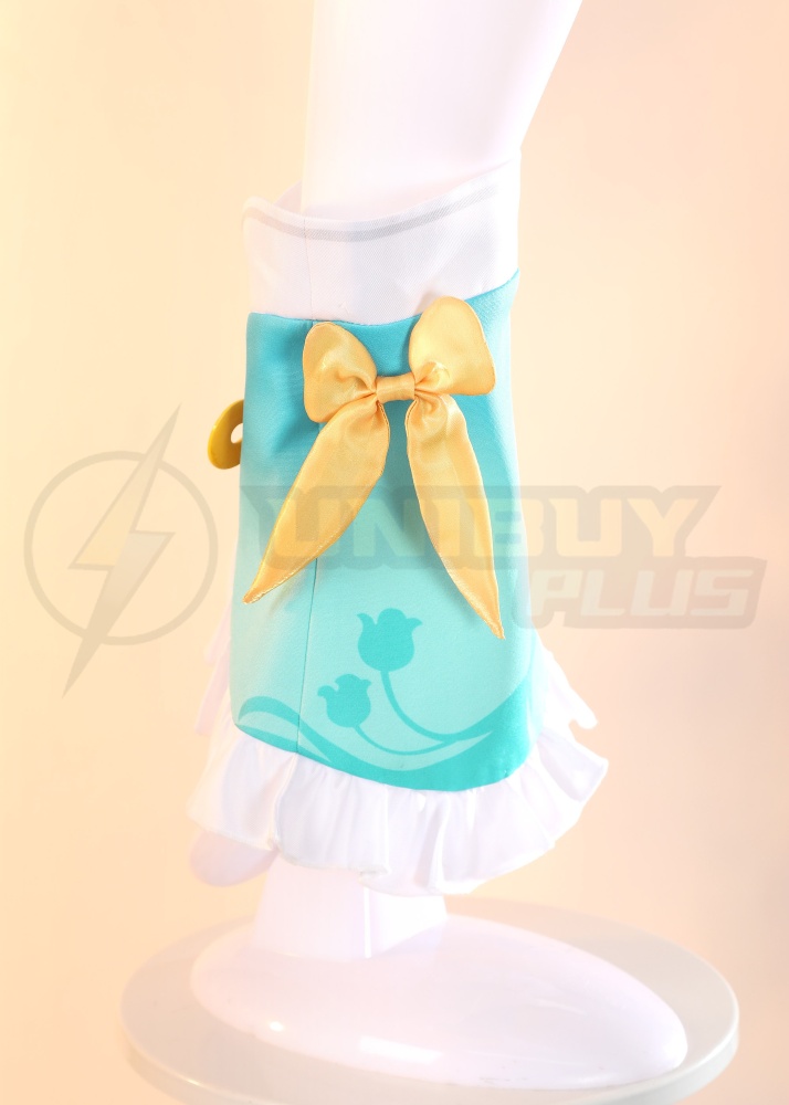 Genshin Impact Yaoyao Costume Cosplay Suit Rainlit Bamboo Reverie Unibuyplus