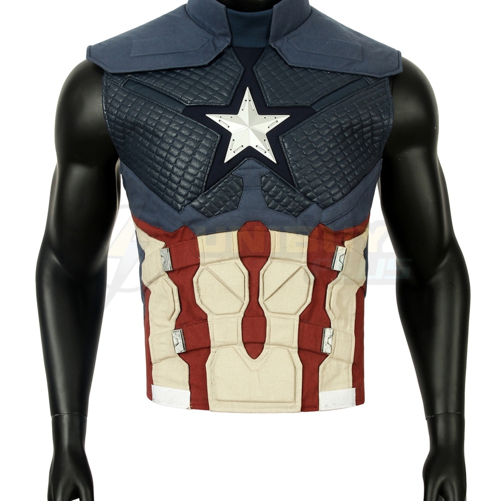 Avengers Endgame Steve Rogers Captain America Cosplay Costume Version 2 Unibuyplus