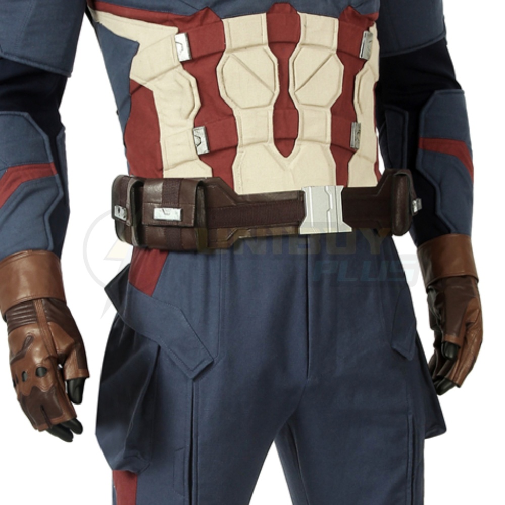 Avengers Endgame Steve Rogers Captain America Cosplay Costume Version 2 Unibuyplus