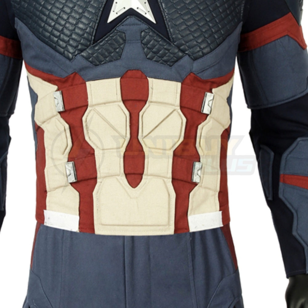 Avengers Endgame Steve Rogers Captain America Cosplay Costume Version 2 Unibuyplus
