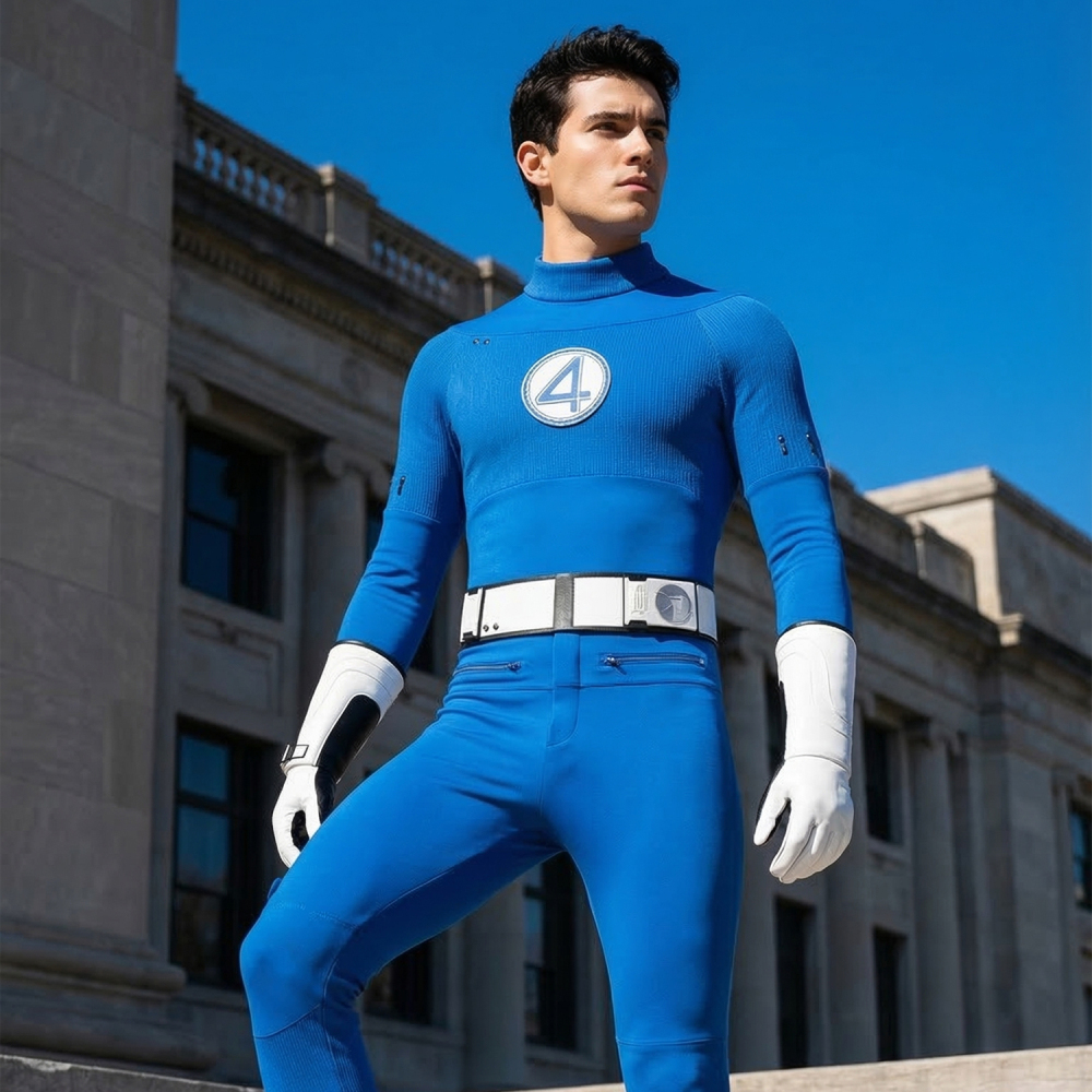 The Fantastic Four: First Steps Mr. Fantastic Cosplay Costume Suit Reed Richards Unibuyplus