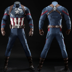 Avengers Endgame Captain America Costume Cosplay Suit Steven Rogers UnibuyPlus
