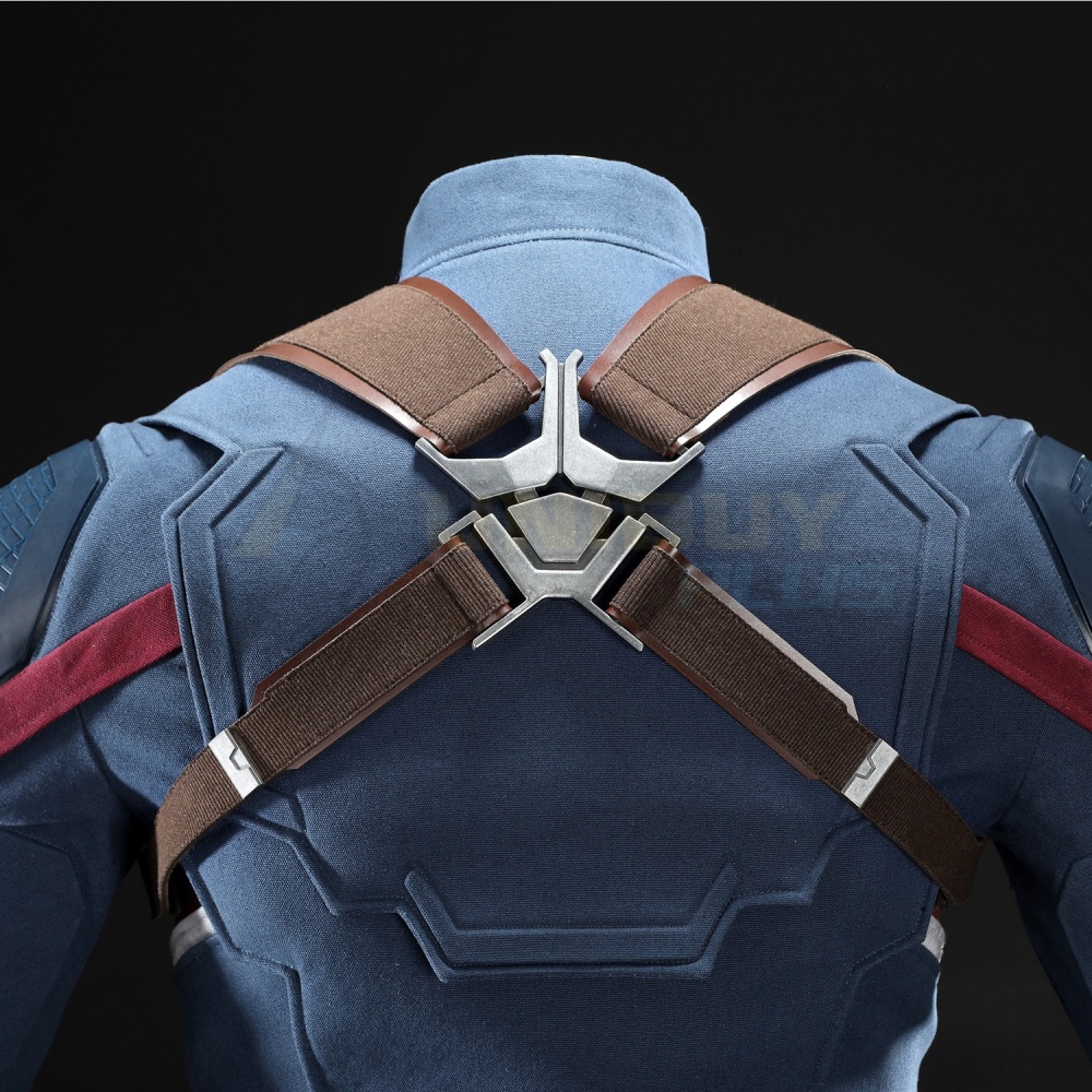 Avengers Endgame Captain America Costume Cosplay Suit Steven Rogers UnibuyPlus