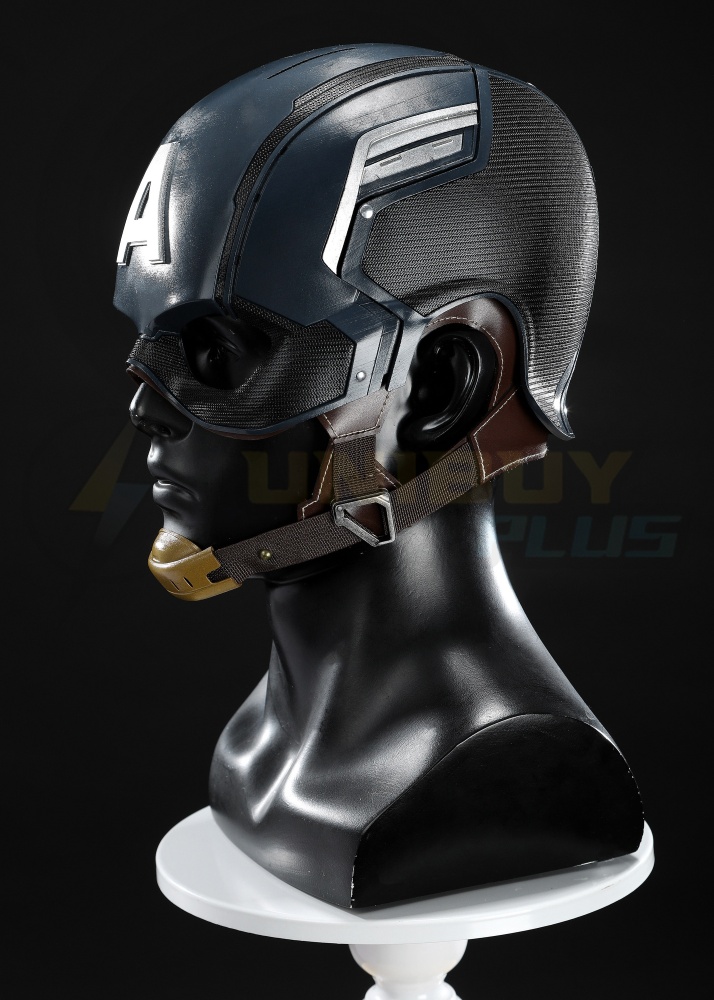 Avengers Endgame Captain America Helmet Mask Cosplay Prop Steven Rogers Unibuyplus