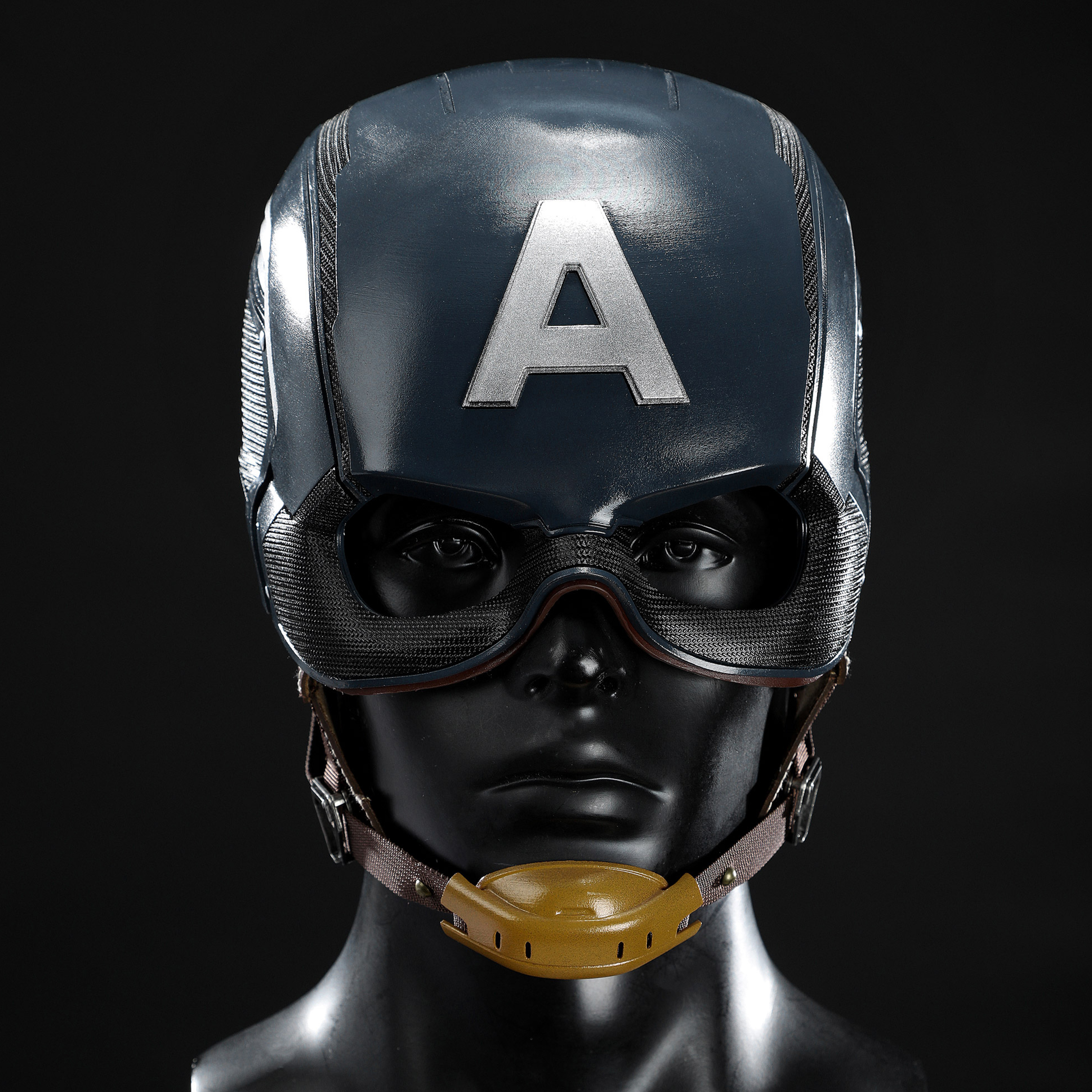 Avengers Endgame Captain America Helmet Mask Cosplay Prop Steven Rogers Unibuyplus