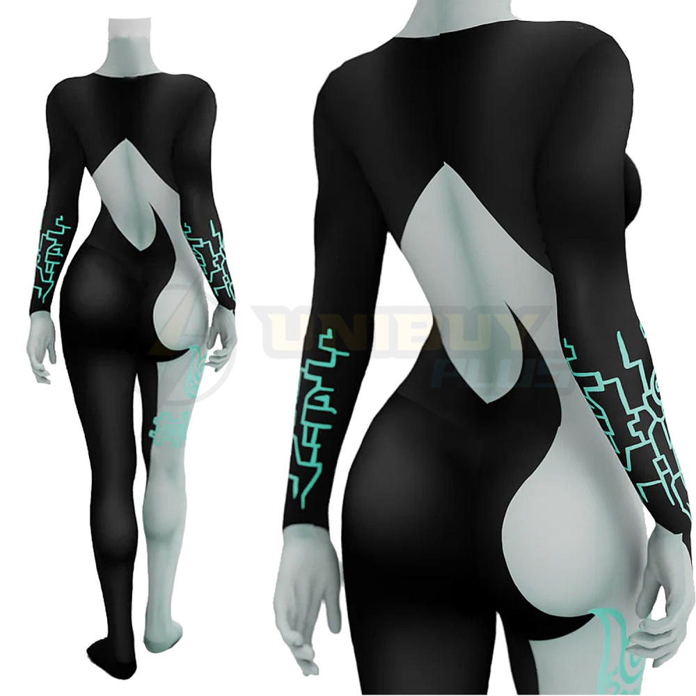 The Legend of Zelda Twilight Princess Midna Bodysuit Costume Cosplay Suit For Kids Adult Unibuyplus