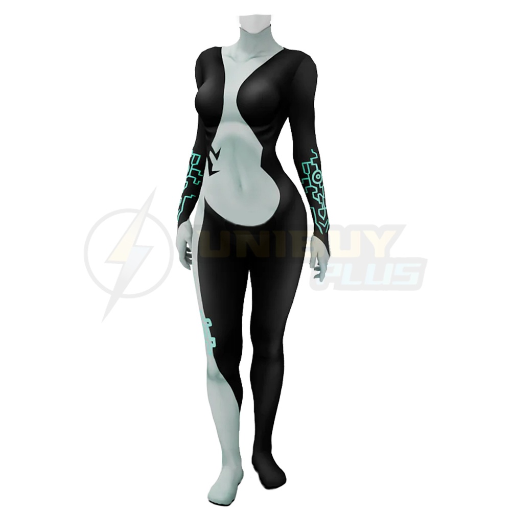 The Legend of Zelda Twilight Princess Midna Bodysuit Costume Cosplay Suit For Kids Adult Unibuyplus