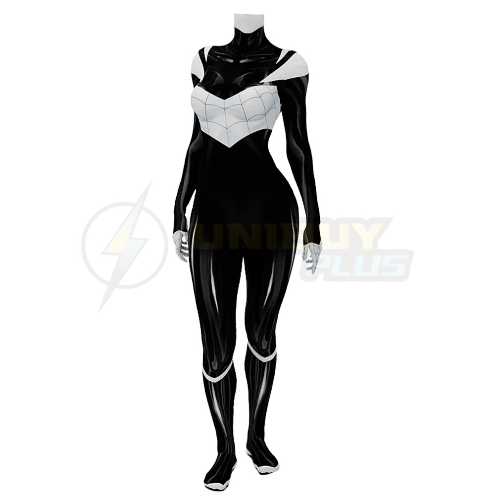 Edge of Spider-Verse The Night-Spider Bodysuit Costume Cosplay Suit For Kids Adult Unibuyplus