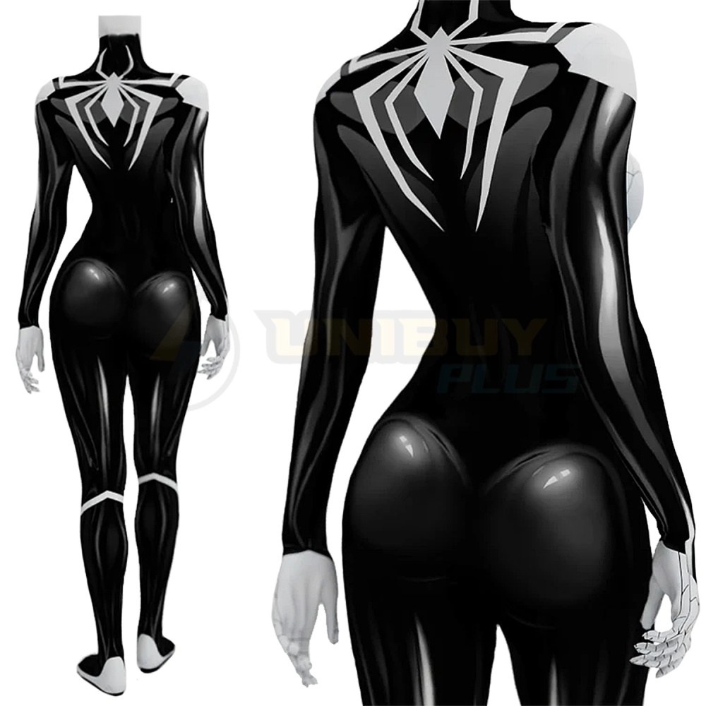 Edge of Spider-Verse The Night-Spider Bodysuit Costume Cosplay Suit For Kids Adult Unibuyplus