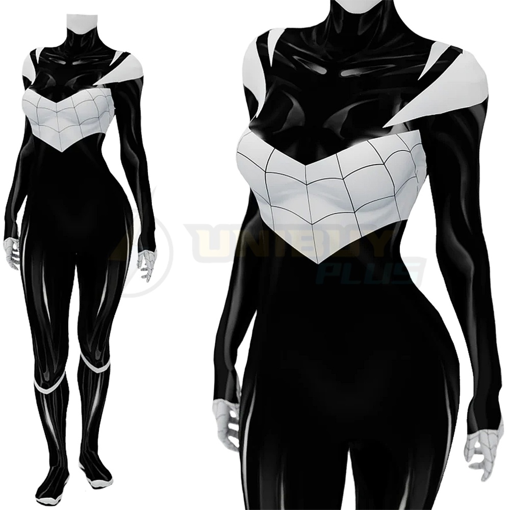Edge of Spider-Verse The Night-Spider Bodysuit Costume Cosplay Suit For Kids Adult Unibuyplus