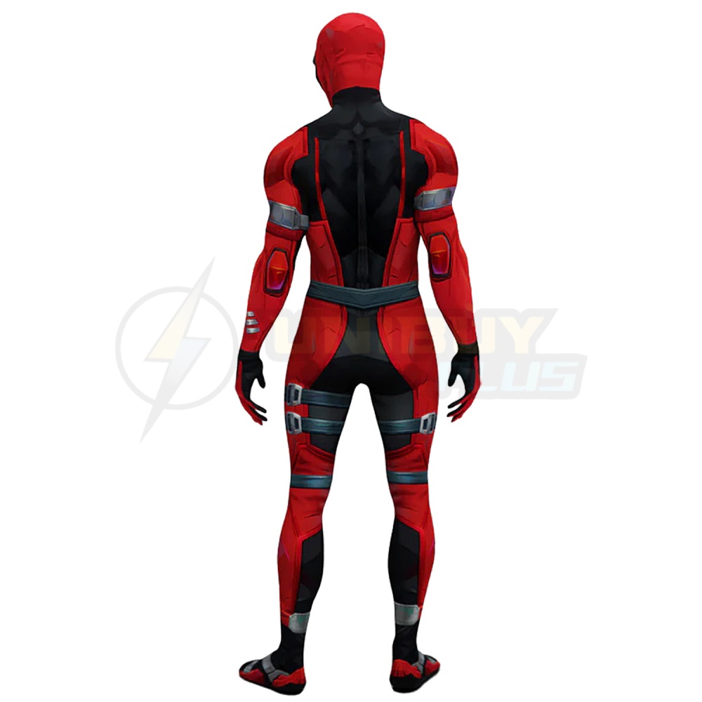 Marvel Rivals Deadpool Costume Cosplay Suit Bodysuit For Men Kids Wade Winston Wilson Unibuyplus