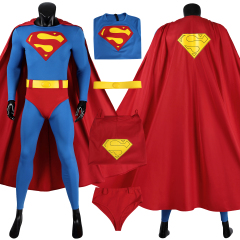 Christopher Reeve’s Superman Costume Cosplay Suit UnibuyPlus