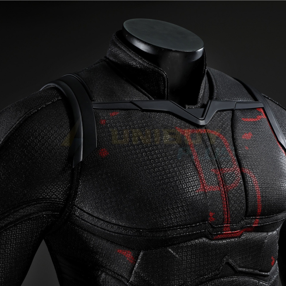 Daredevil Born Again Season 2 Costume Cosplay Black Suit Matt Murdock Ver 2 Unibuyplus