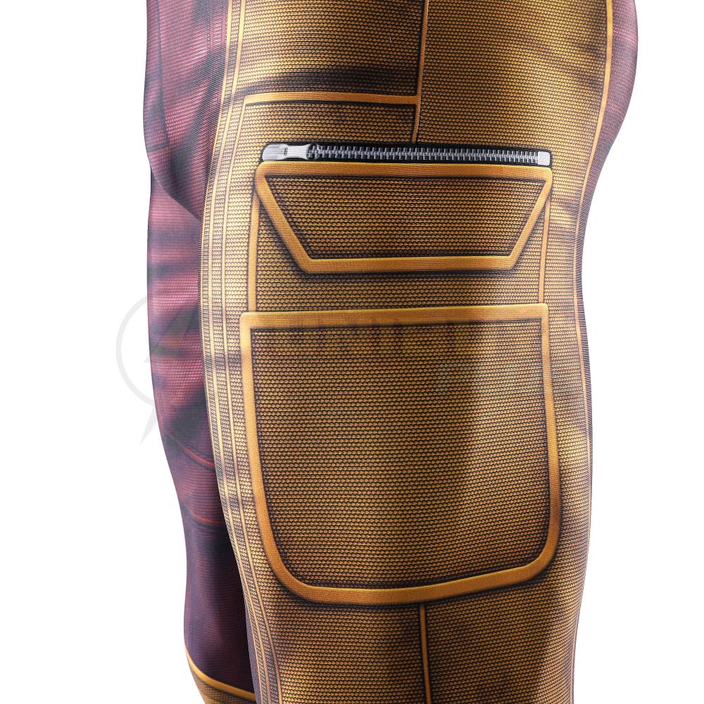 Deadpool & Wolverine Costume Cosplay Brown Suit Bodysuit Unibuyplus