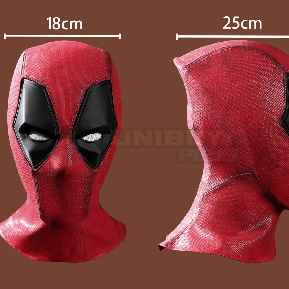 Deadpool Helmet Mask Wade Wilson Cosplay Prop Unibuyplus