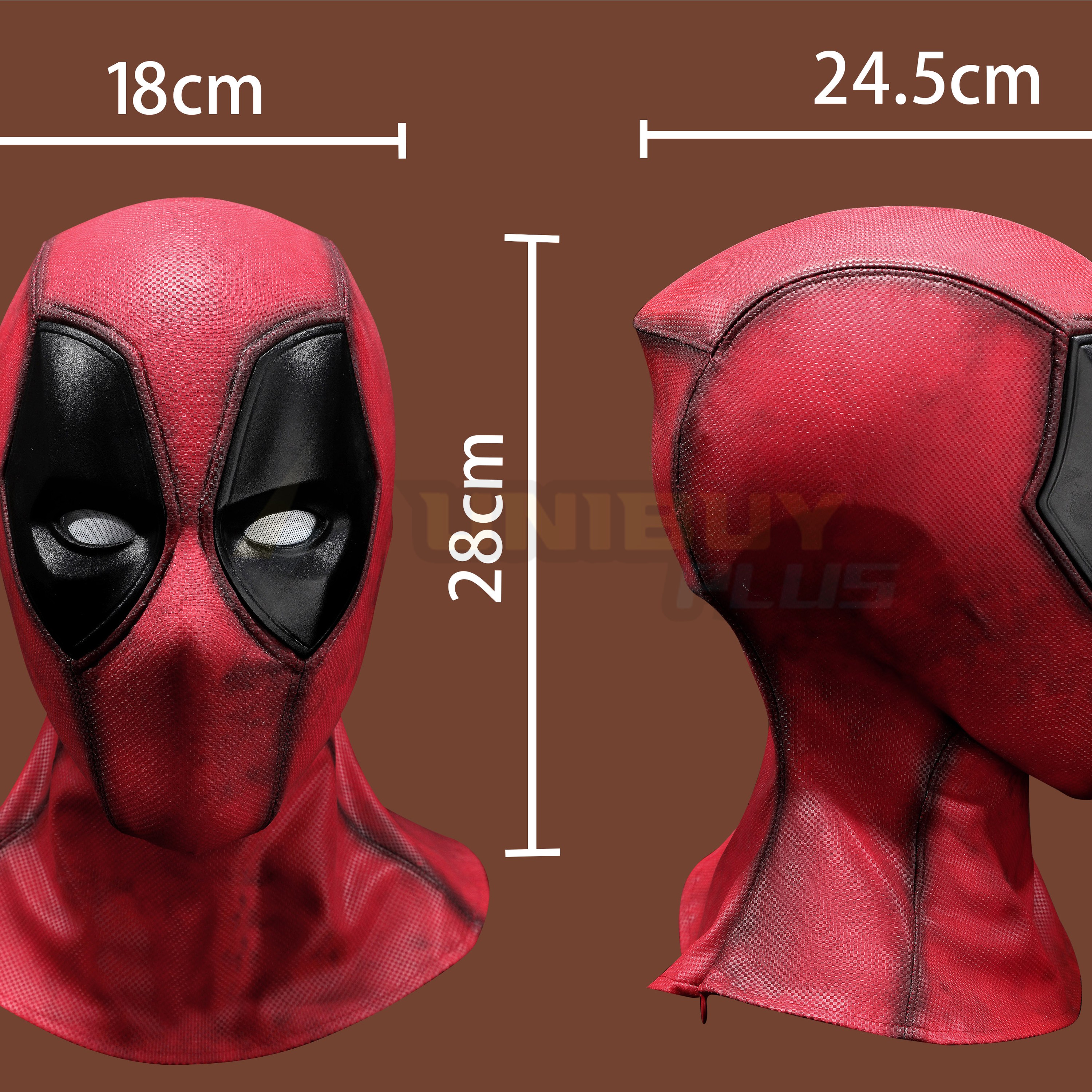 Deadpool Helmet Mask Wade Wilson Cosplay Prop Unibuyplus