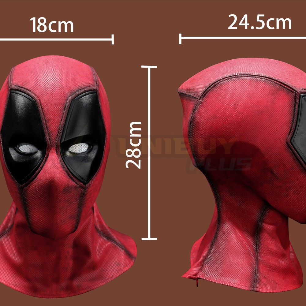 Deadpool Helmet Mask Wade Wilson Cosplay Prop Unibuyplus