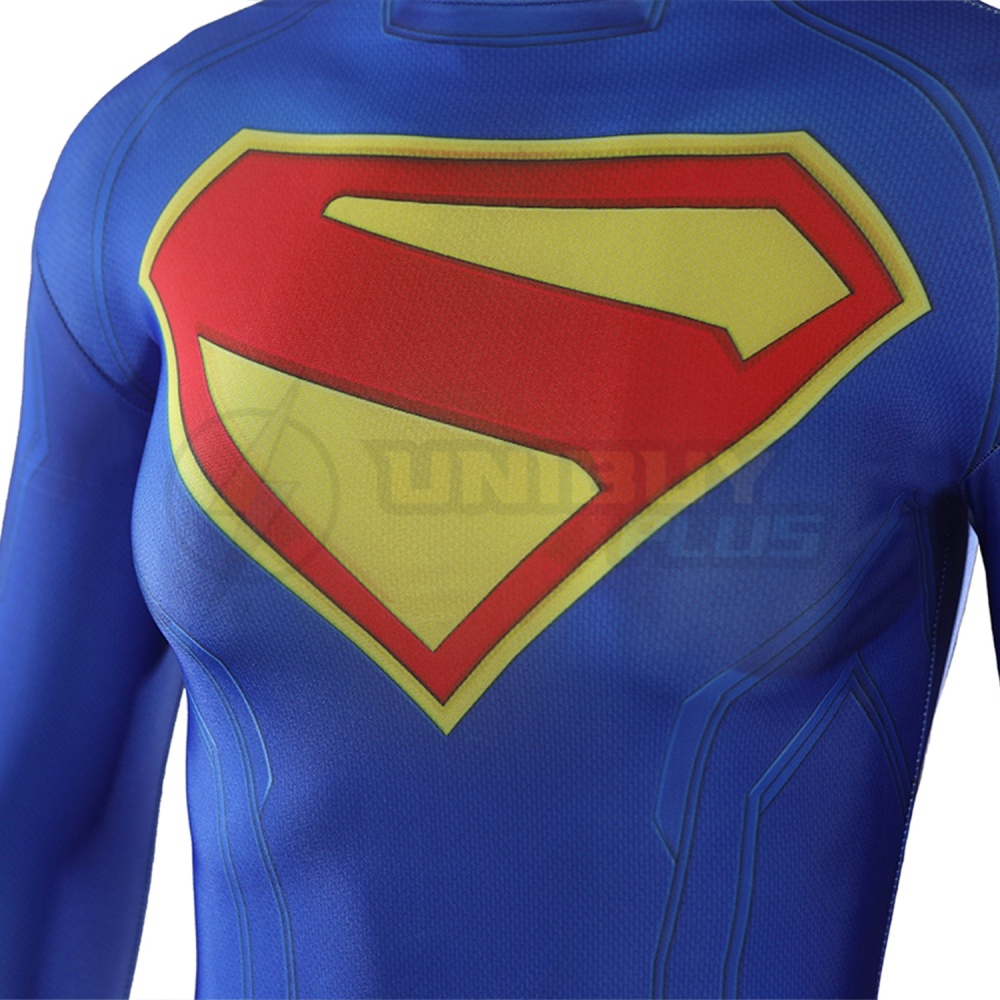Supergirl Bodysuit Costume Cosplay Suit For Kids Adult Kara Zor-El Unibuyplus