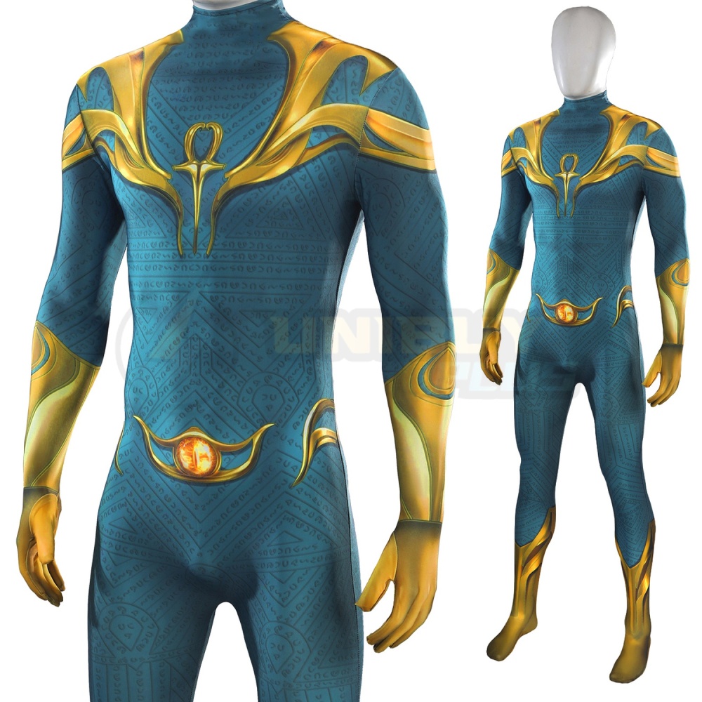 DC Universe Doctor Fate Bodysuit Costume Cosplay Suit For Kids Adult Unibuyplus