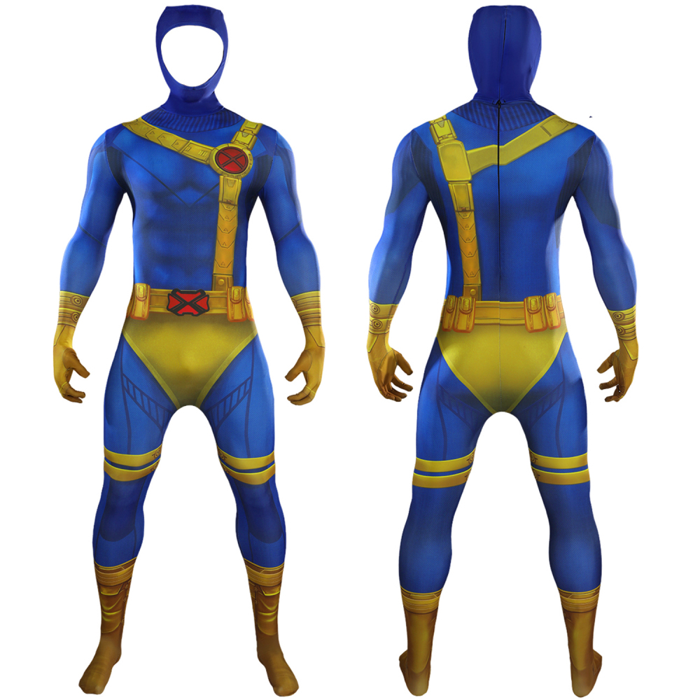 Avengers Doomsday Cyclops Bodysuit Costume Cosplay Suit For Kids Adult Unibuyplus