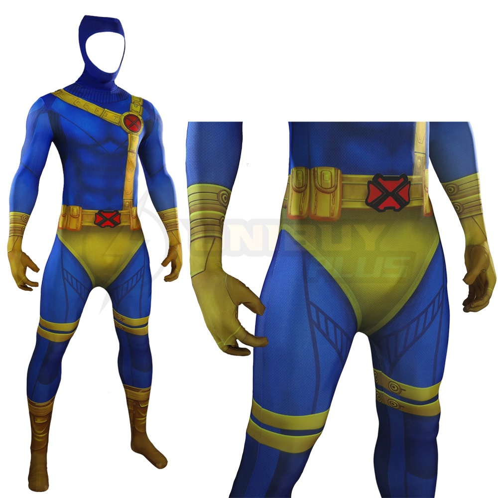 Avengers Doomsday Cyclops Bodysuit Costume Cosplay Suit For Kids Adult Unibuyplus
