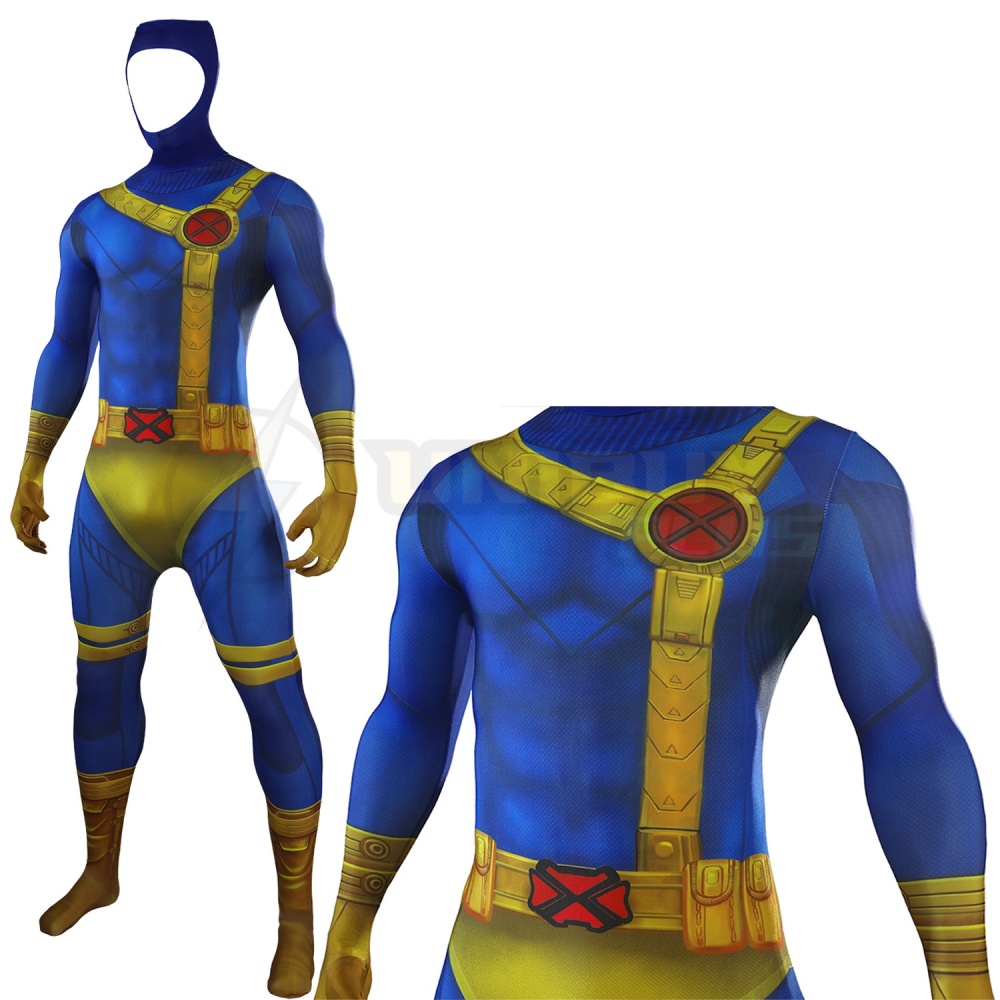 Avengers Doomsday Cyclops Bodysuit Costume Cosplay Suit For Kids Adult Unibuyplus