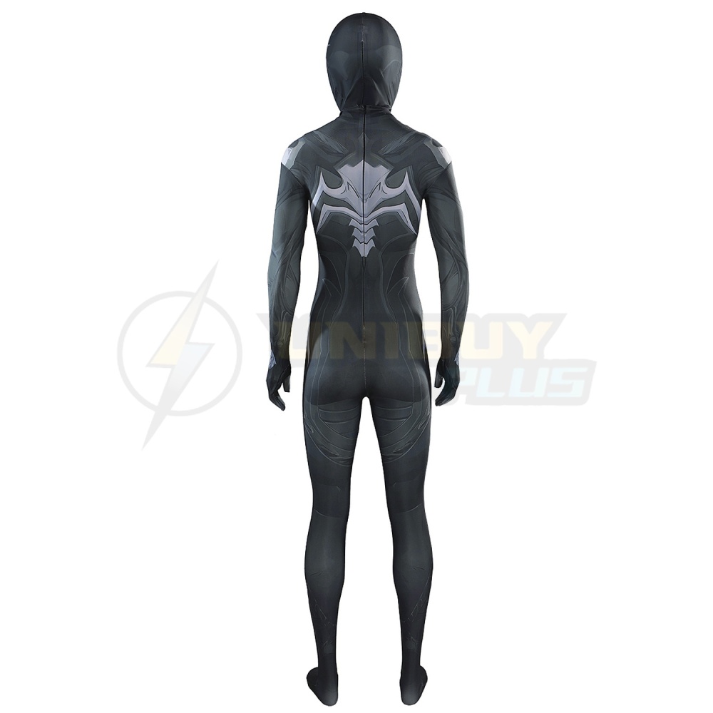 Marvel Rivals Symbiote Squirrel Bodysuit Costume Cosplay Suit For Kids Adult Black Squirrel Girl Unibuyplus