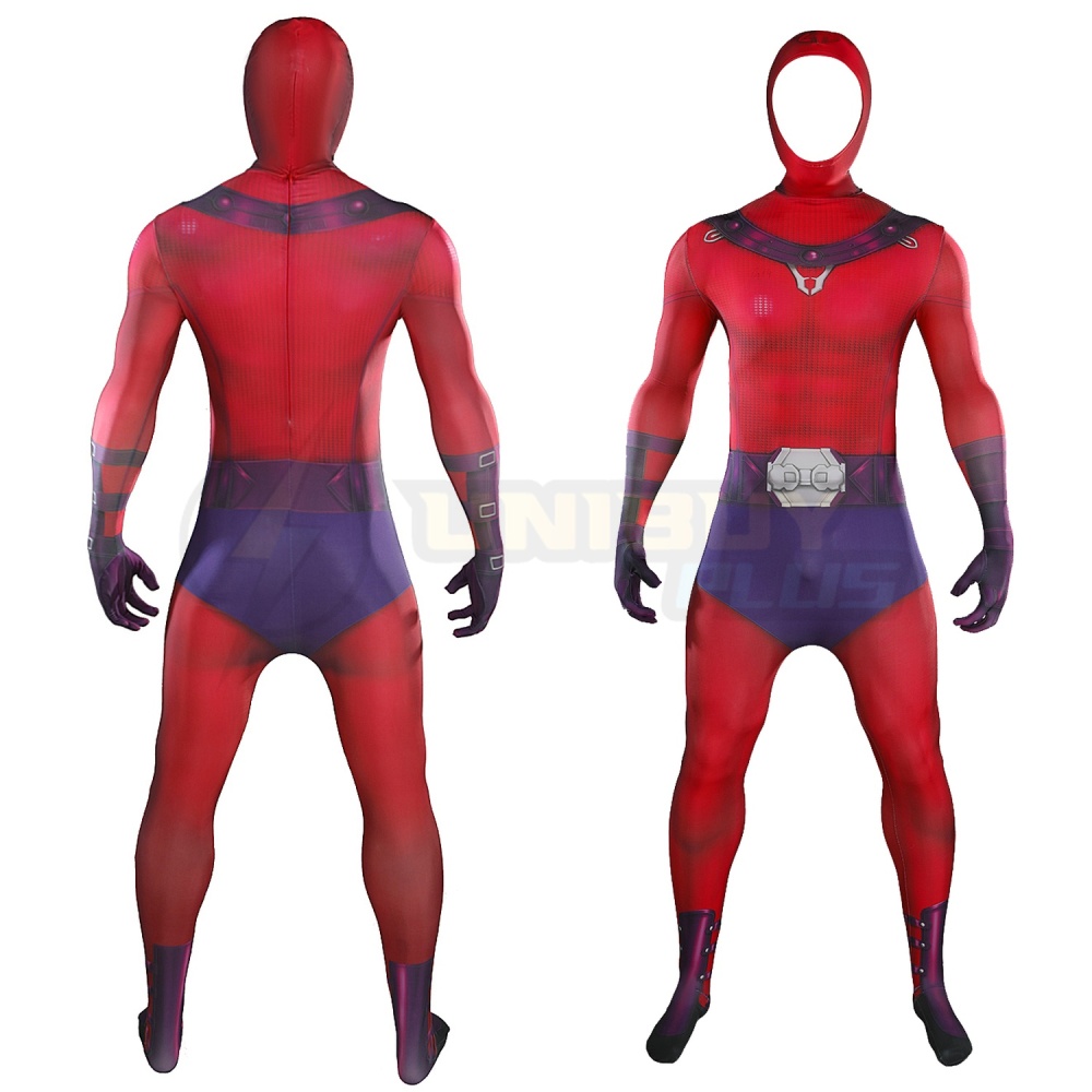 X-Men Magneto Bodysuit Costume Cosplay Suit For Kids Adult Unibuyplus