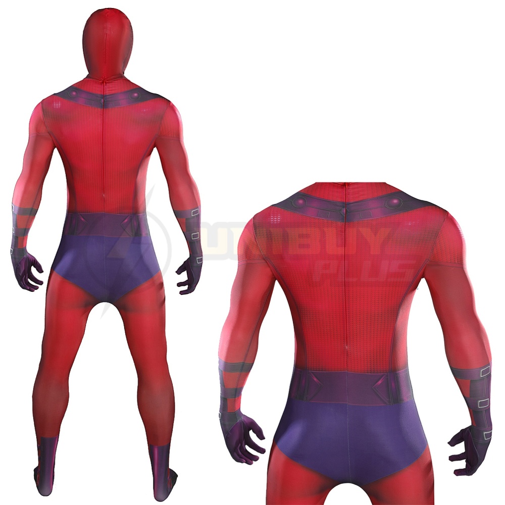 X-Men Magneto Bodysuit Costume Cosplay Suit For Kids Adult Unibuyplus