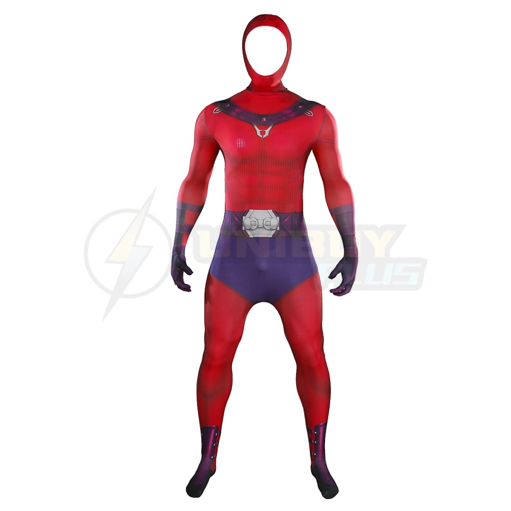 X-Men Magneto Bodysuit Costume Cosplay Suit For Kids Adult Unibuyplus