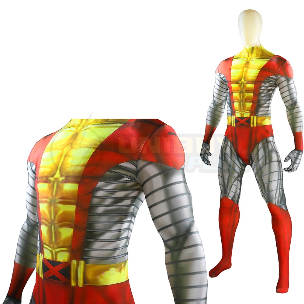 X-Men Colossus Bodysuit Costume Cosplay Suit For Kids Adult Unibuyplus