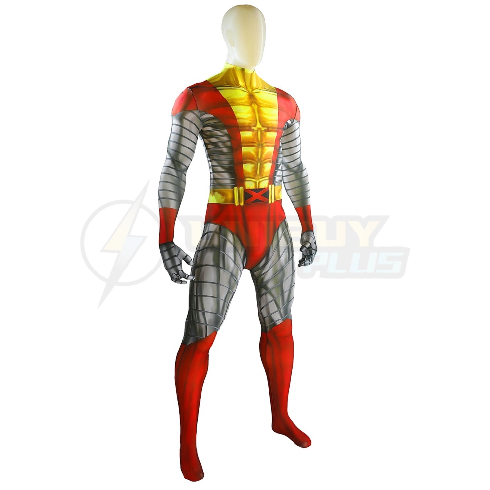 X-Men Colossus Bodysuit Costume Cosplay Suit For Kids Adult Unibuyplus