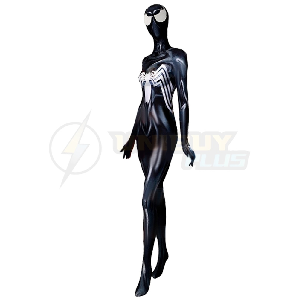 Amazing Spider-Man Anne Weying Bodysuit Costume She-Venom Cosplay Suit For Kids Adult Anne Winifred Weying Unibuyplus