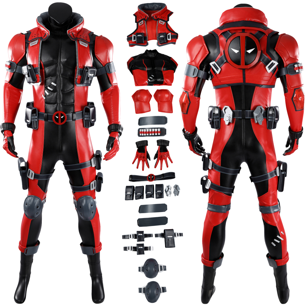 Marvel Rivals Deadpool Costume Cosplay Suit UnibuyPlus