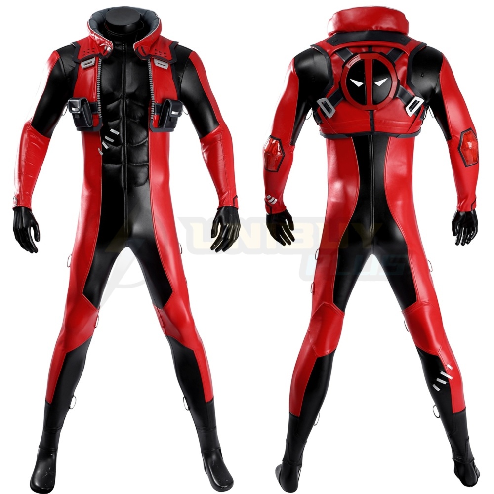 Marvel Rivals Deadpool Costume Cosplay Suit UnibuyPlus