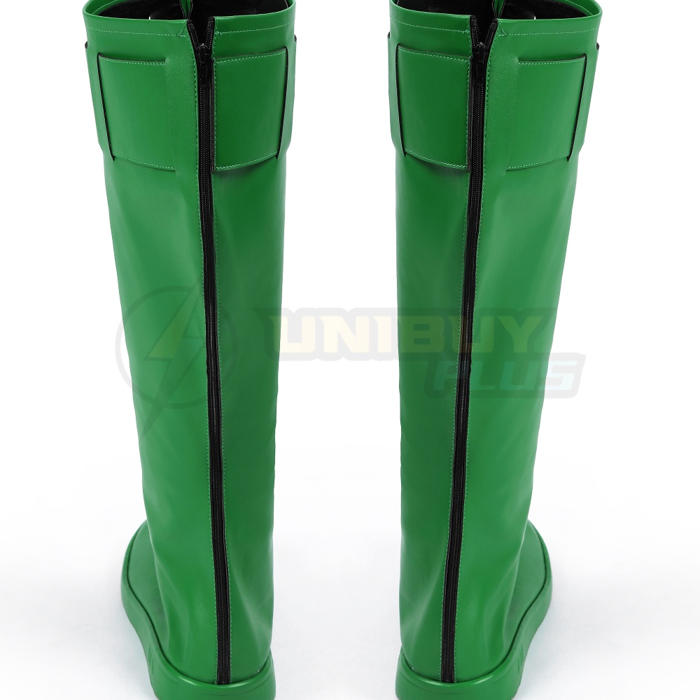 Green Lantern Cosplay Shoes Guy Gardner Men Boots DC Comics Unibuyplus