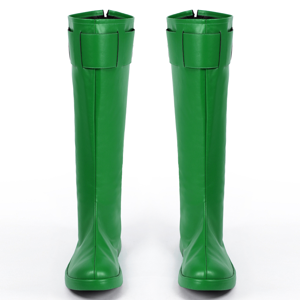 Green Lantern Cosplay Shoes Guy Gardner Men Boots DC Comics Unibuyplus