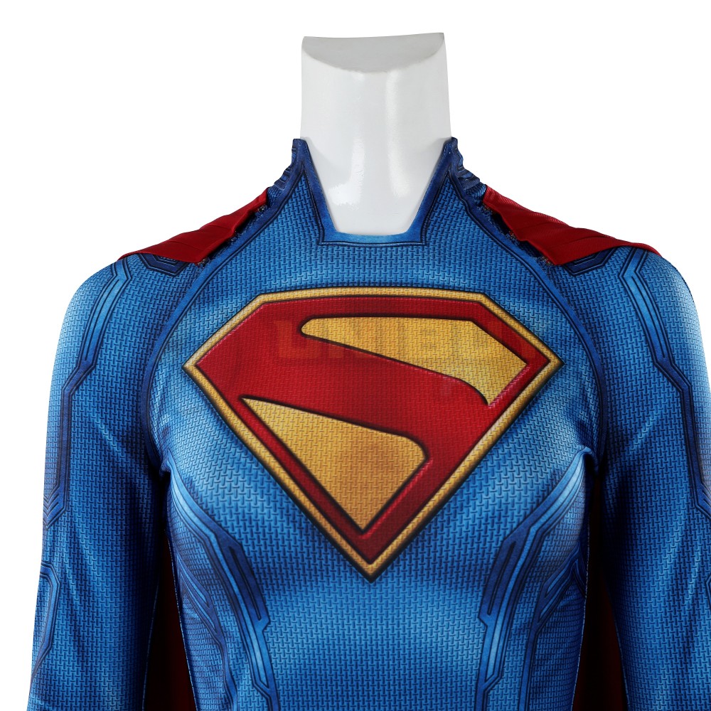 Supergirl Costume Cosplay Suit Kara Zor-El Bodysuit Unibuyplus