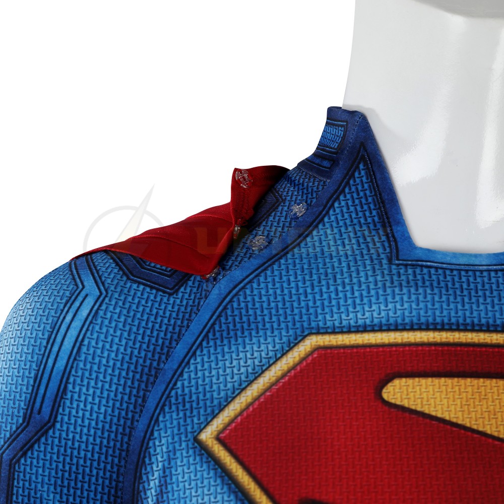 Supergirl Costume Cosplay Suit Kara Zor-El Bodysuit Unibuyplus