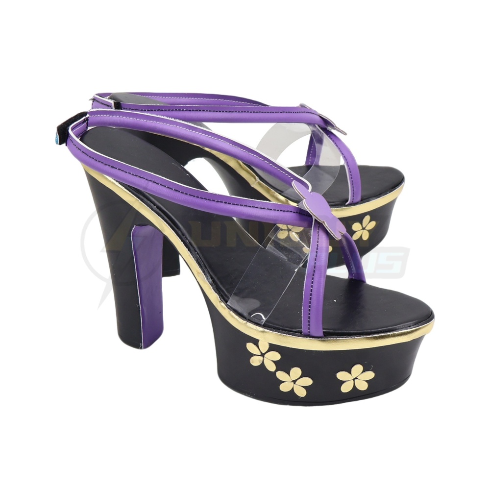Azur Lane Musashi Cosplay Shoes Women Boots Unibuyplus