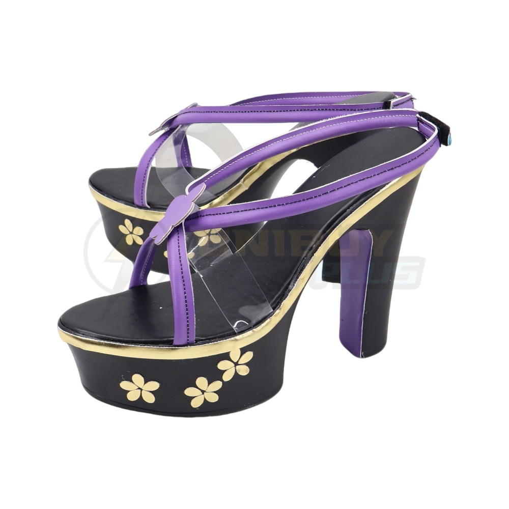 Azur Lane Musashi Cosplay Shoes Women Boots Unibuyplus