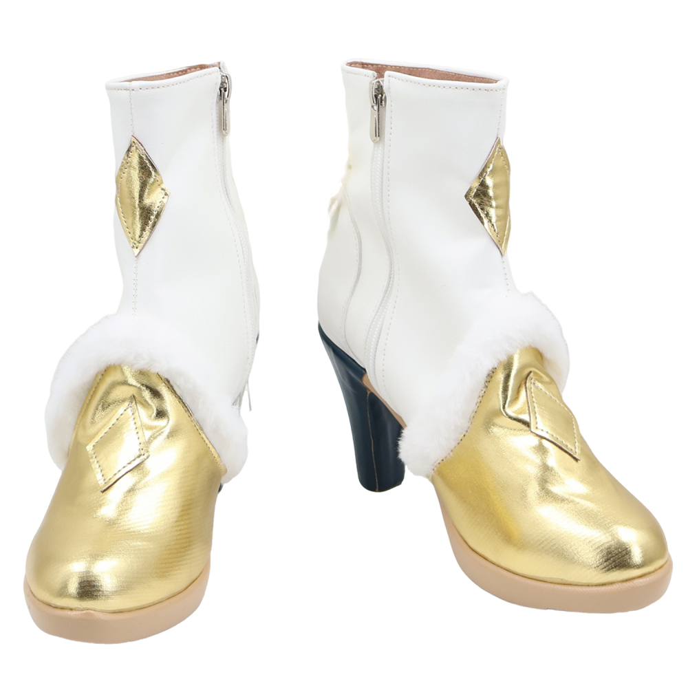 Genshin Impact  Zibai Cosplay Shoes Women Boots Unibuyplus
